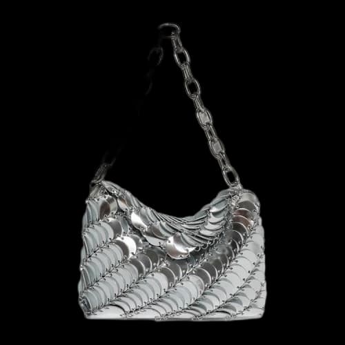 Paco Rabanne Clutch 'Silver'