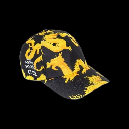 Anti Social Social Club 24k Cap 'Black'