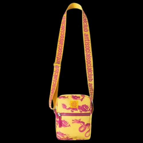 Anti Social Social Club 24k Side Bag 'Yellow'