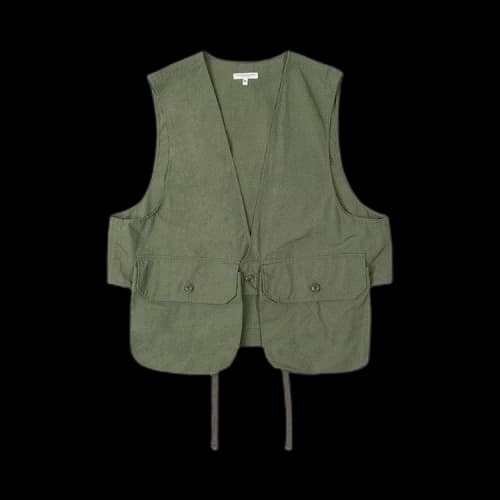 Engineered Garments Fowl Vest 'Olive'