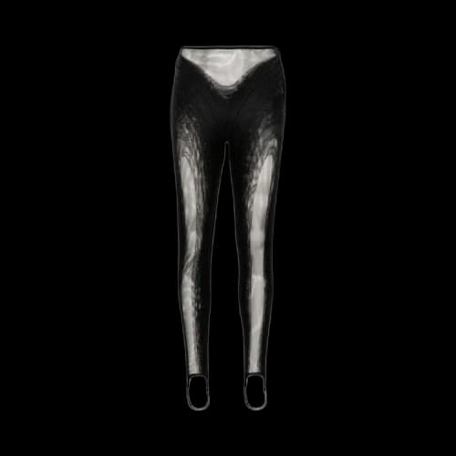 Mugler Stretch Illusion Leggings 'Black'