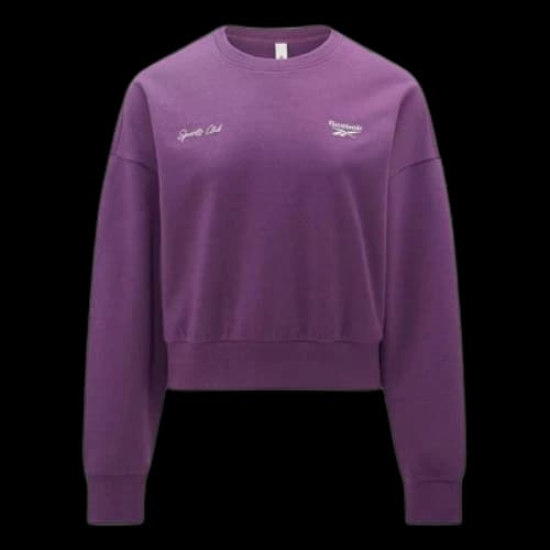 Reebok Sports Club Pullover 'Purple' (Women's)