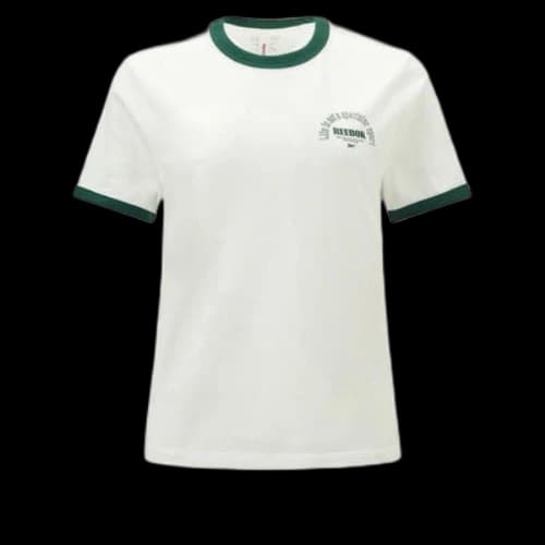Reebok T-Shirt 'White Green' (Women's)