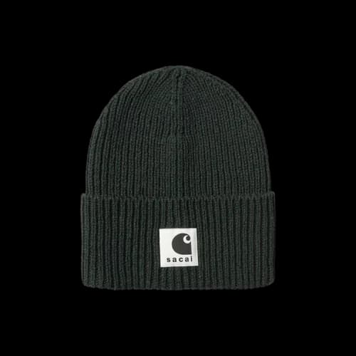 Sacai x Carhartt WIP Wool Knit Beanie 'Green'