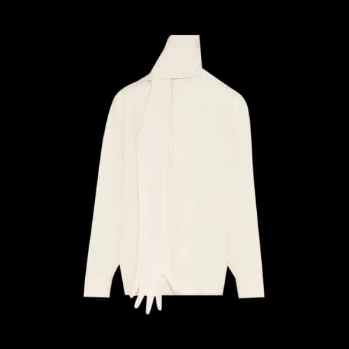 Jean Paul Gaultier Shirt With Glove Detail 'Ecru'