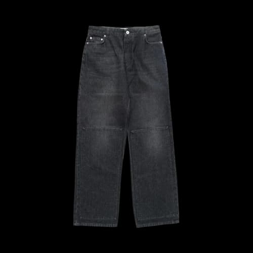 Jean Paul Gaultier Workwear Detail Denim Trouser 'Black'