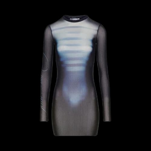 Jean Paul Gaultier Le Male Short Dress 'Navy/Light Blue/White'