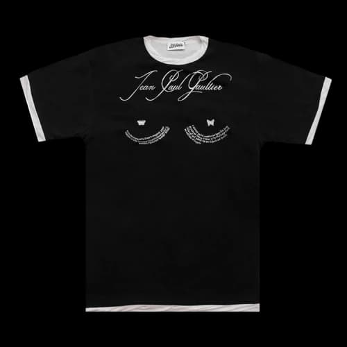 Jean Paul Gaultier Tattoo Poem T-Shirt 'Black'