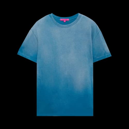 The Elder Statesman Sunbleached Pica Short-Sleeve Tee 'Jet Ski'