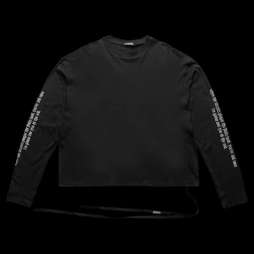 Ann Demeulemeester Emil Relax Fit Boxy T-Shirt 'Faded Black'