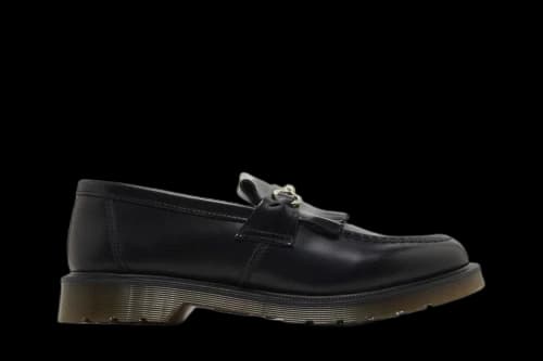 Dr. Martens Adrian Snaffle Smooth Leather Kiltie Loafer 'Black'
