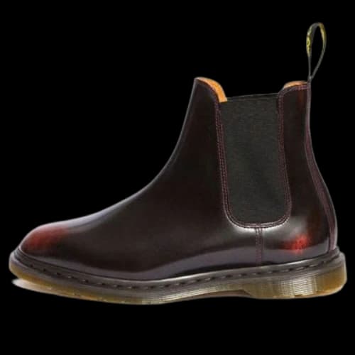 Dr. Martens Graeme II Arcadia Leather Chelsea Boots 'Cherry Red'