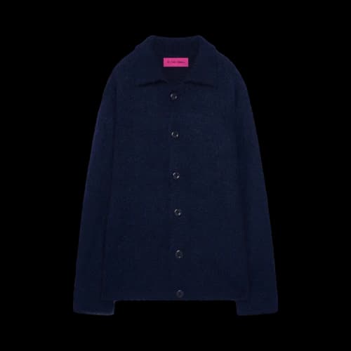 The Elder Statesman Thistle Overshirt 'Twilight'