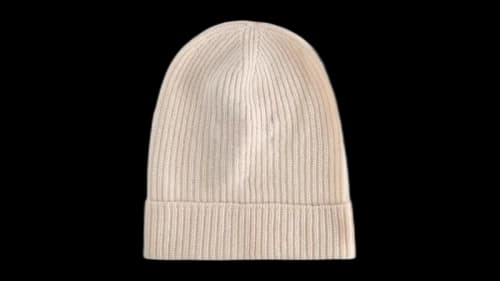 The Elder Statesman Statesman Beanie Cream