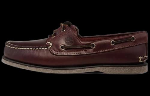 Timberland Leather Handmade Boat Shoes Brown