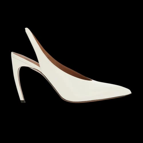 The Attico Viper Slingback 'White' (Women's)