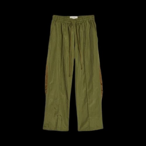 Song for the Mute Nylon Gabardine Teardrop Track Pant 'Khaki'