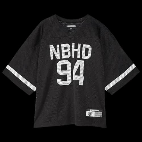 Neighborhood Hockey V-Neck Shirt 'Black'