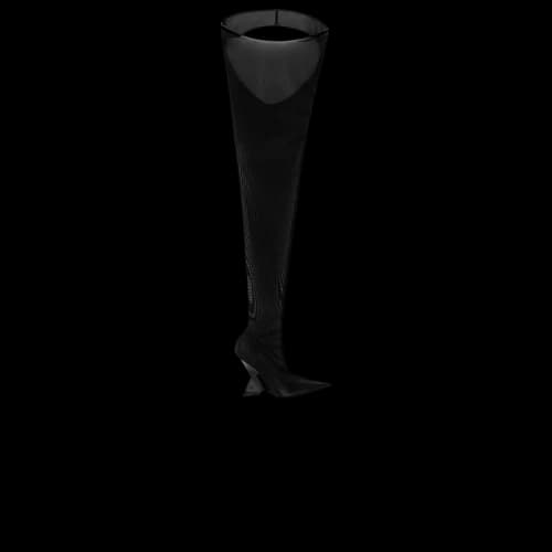 The Attico Cheopissima Thigh High 'Black' (Women's)