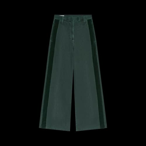 Dries Van Noten Penn Bis Denim Pants 'Petrol'