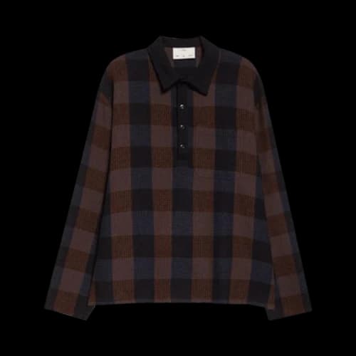 Song for the Mute Long-Sleeve Polo 'Black'