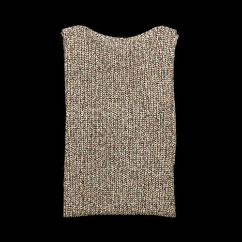 Song for the Mute Cable Scarf 'Melange Taupe'