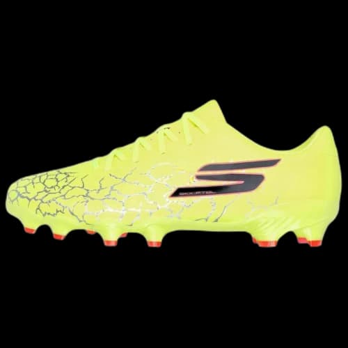 Skechers FG Firm Ground Soccer Shoes Unisex Yellow Black