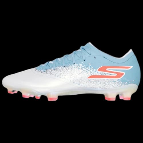 Skechers RAZOR 1.5 Soccer Shoes Unisex White Blue