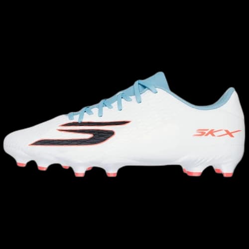 Skechers SKX_2 Soccer Shoes Unisex White Red