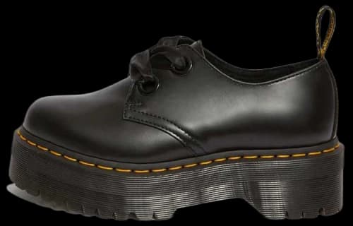 Dr. Martens Holly Leather Platform 'Black' (Women's)