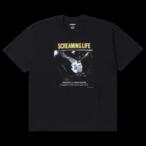 Neighborhood x Charles Peterson Short-Sleeve Tee 1 'Black'