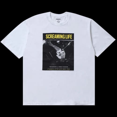 Neighborhood x Charles Peterson Short-Sleeve Tee 1 'White'