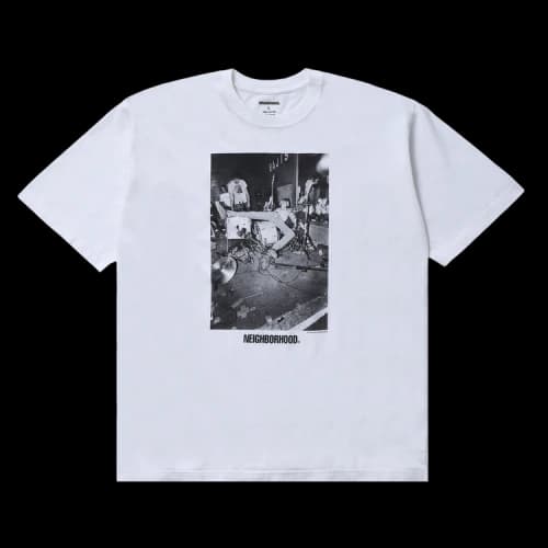 Neighborhood x Charles Peterson Short-Sleeve Tee 3 'White'