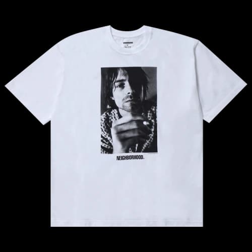 Neighborhood x Charles Peterson Short-Sleeve Tee 4 'White'