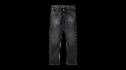 Neighborhood Washed Denim DP Mid Pant Black