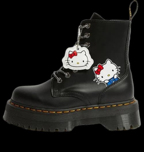 Dr. Martens x Hello Kitty 8 Boots Black (Women's)