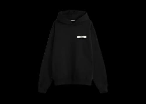 Jacquemus Gros Grain Hoodie Black