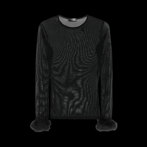Mugler Top 'Black'