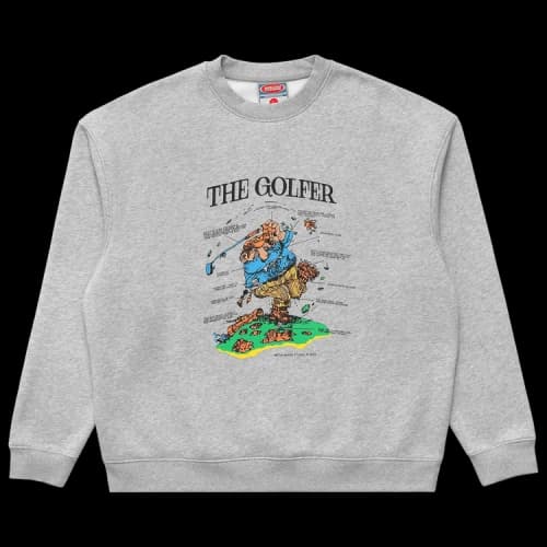 Metalwood Studio Excuses Crewneck Sweatshirt 'Heather Grey'
