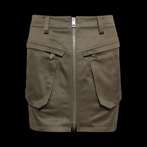 Mugler Cargo Skirt 'Khaki'