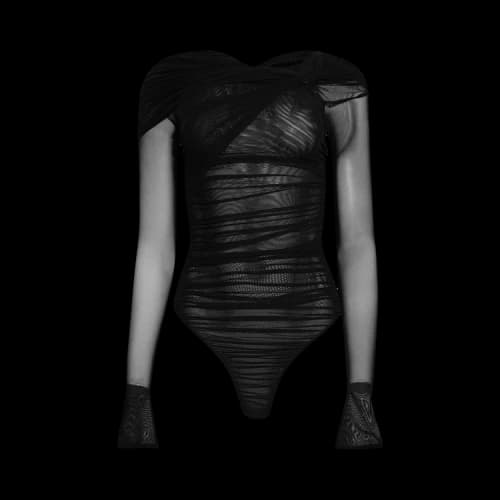 Mugler Bodysuit 'Black'
