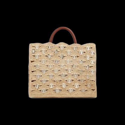 Rabanne Sac A Main Disc-Link Tote Bag 'Natural/Light Gold'