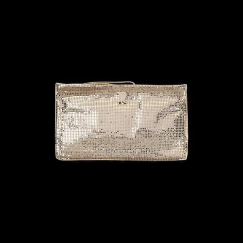 Rabanne Mesh Clutch Bag 'Gold'