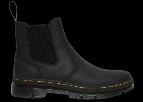 Dr. Martens Embury Wyoming Leather Chelsea Boot Black