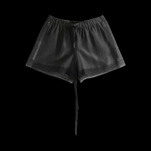Ann Demeulemeester Lace Border Ante Boxer Shorts 'Black'