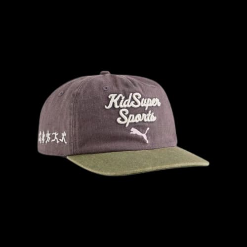 Puma x KidSuper BB Cap 'Dark Coal'
