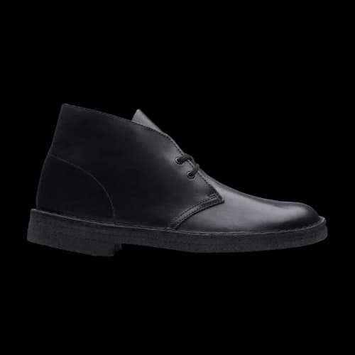 Clarks Desert Boot 'Black Polished'