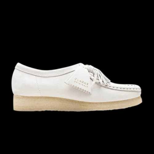 Clarks Wallabee 'White Nubuck' (Women's)