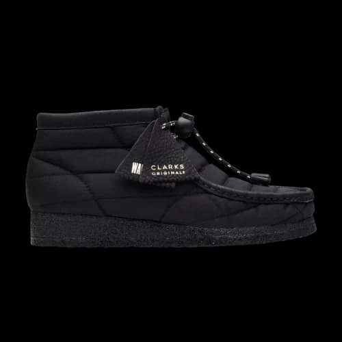 Clarks Wallabee Boot 'Black Quilted' (Women's)