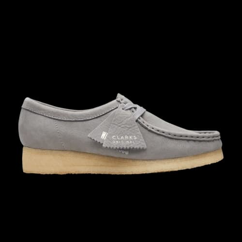 Clarks Wallabee 'Grey Nubuck' (Women's)